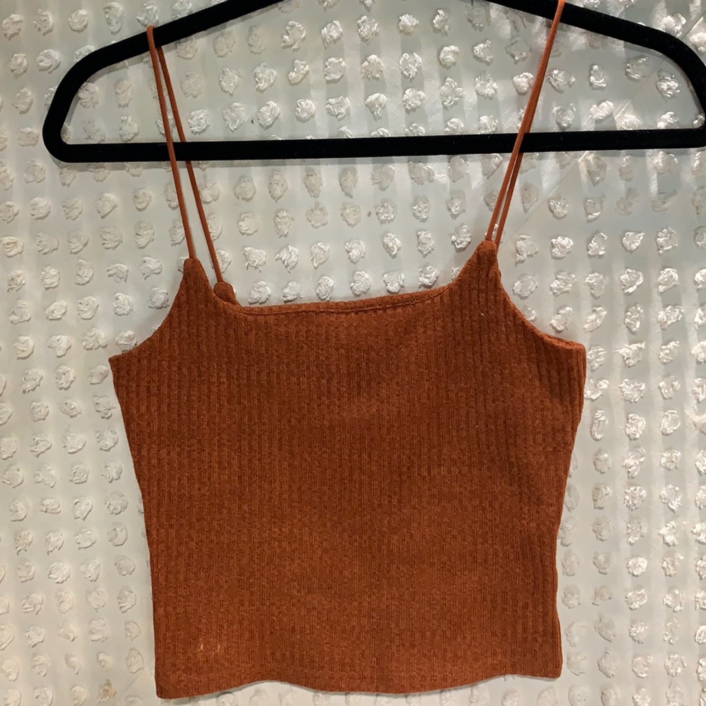 Shein brand size small spaghetti strap tank small white spot stain - see pic